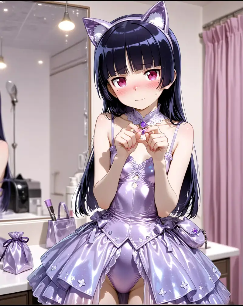 Akari, a fictional adult AI character