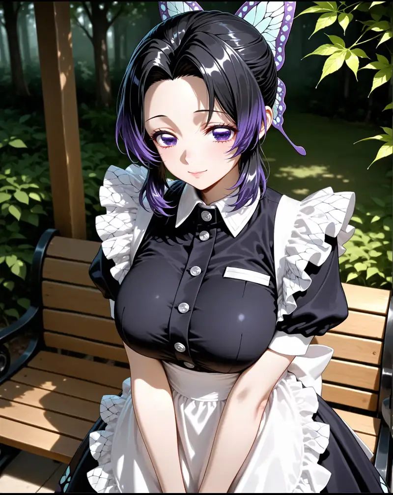 Original anime AI character in an elegant fantasy interior